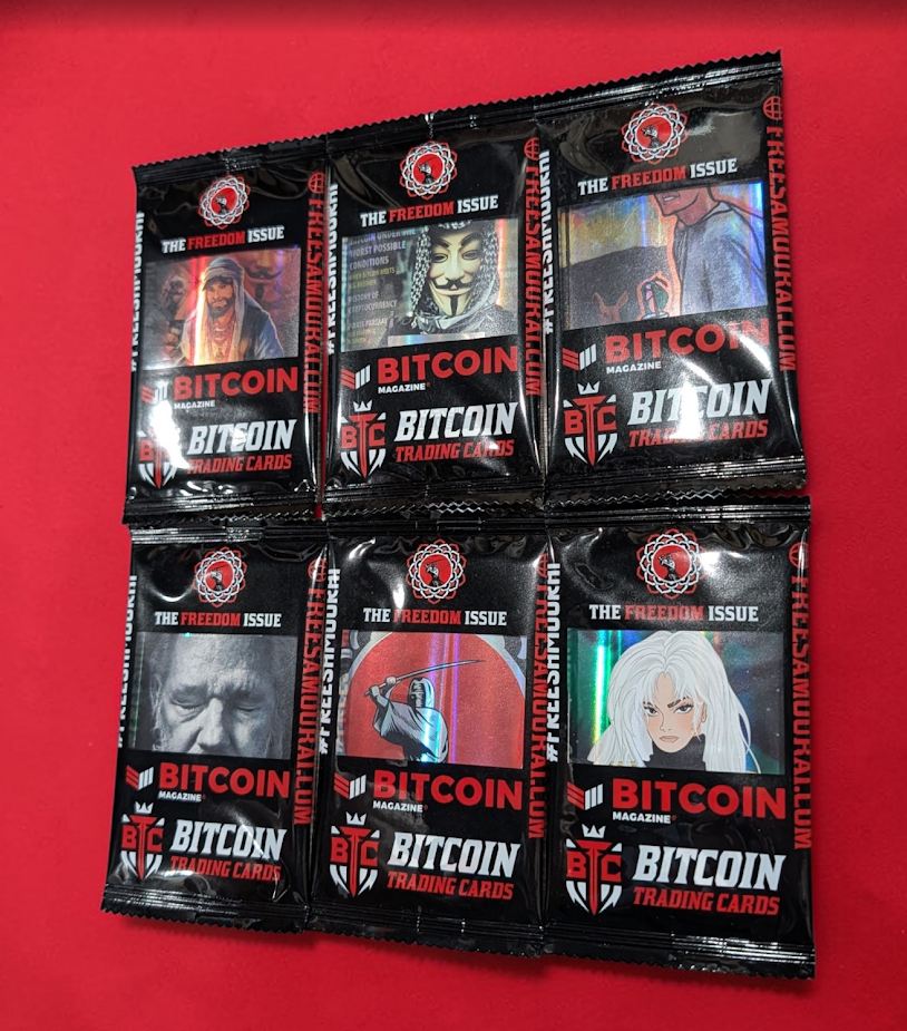 2025 BTC Trading Card Bitcoin Magazine Collab Complete Set